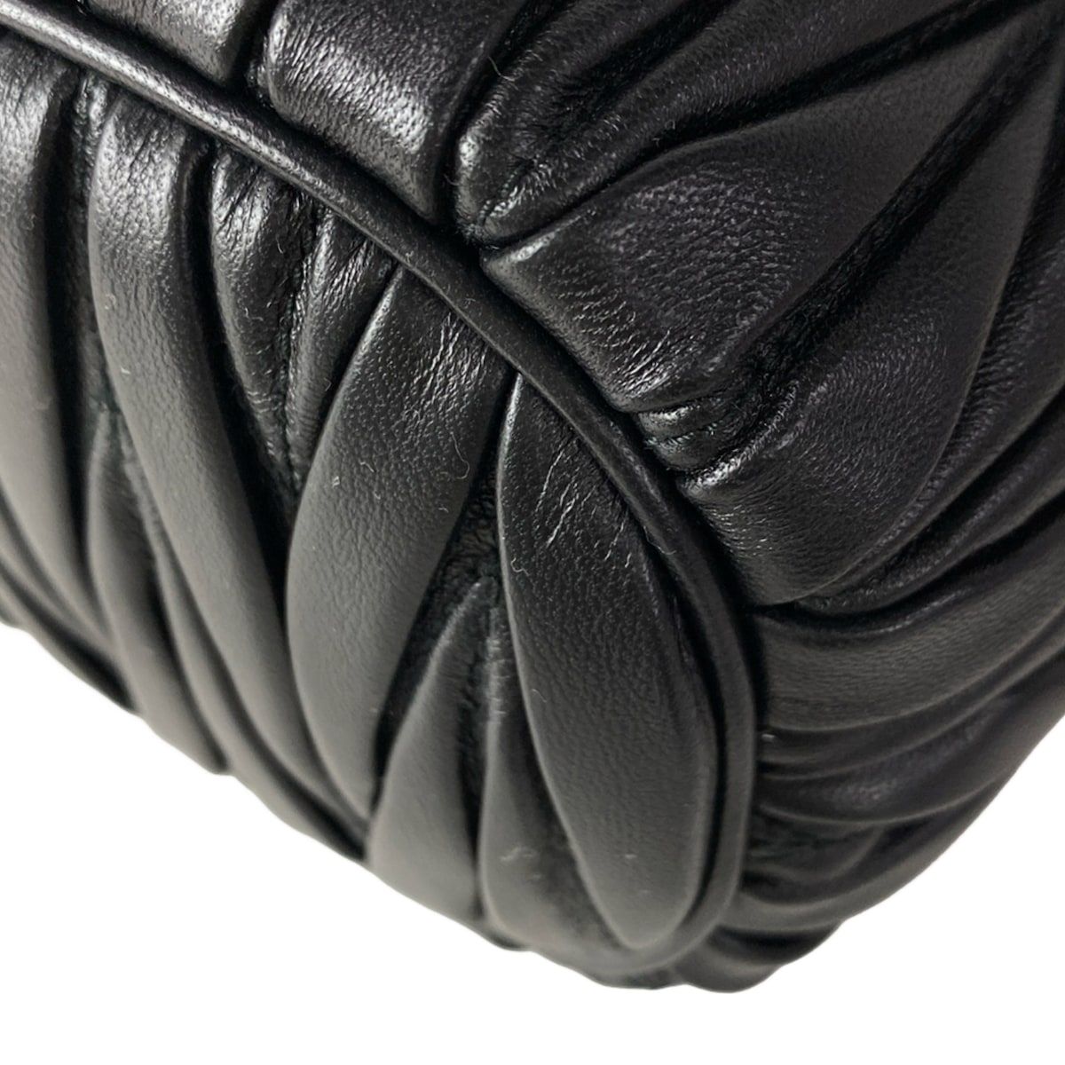 Miu Miu Matelasse Black Mini Bag Leather — view 9