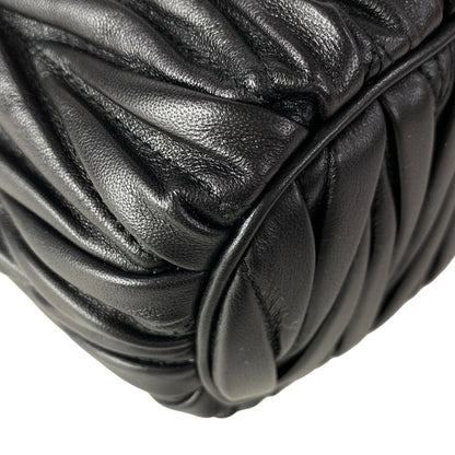 Miu Miu Matelasse Black Mini Bag Leather — view 6