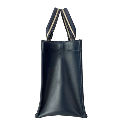 Dior Tote Book Small Dark Navy Beige — view 2