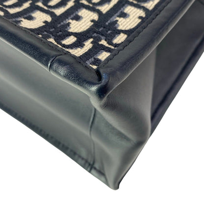 Dior Tote Book Small Dark Navy Beige — view 8