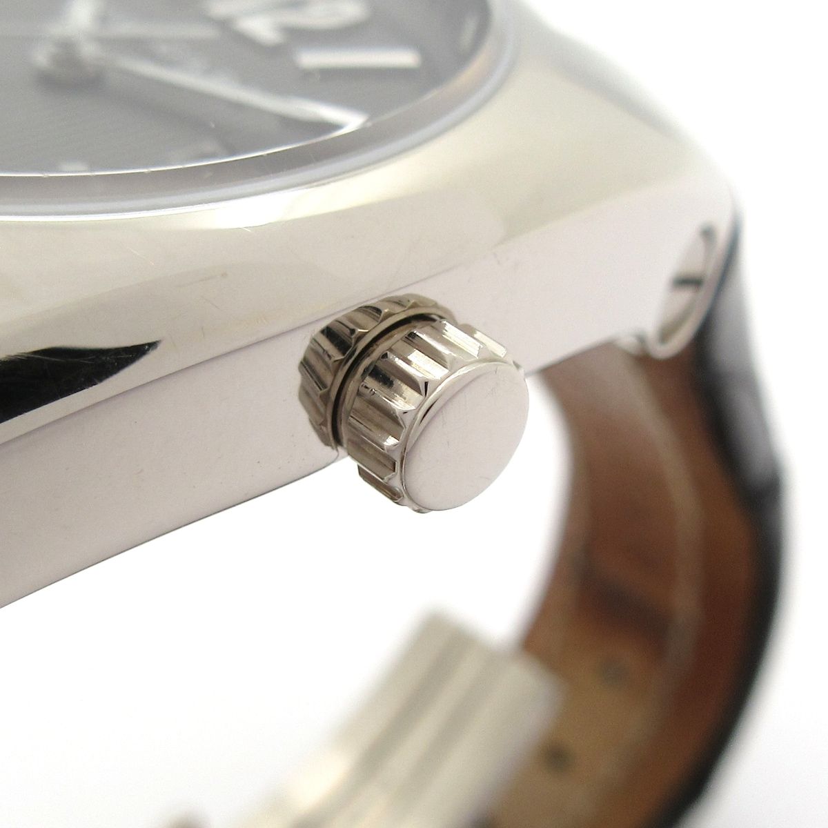 Bvlgari Watch Ergon Sukhumvit 18k White Gold Leather Gray — view 9