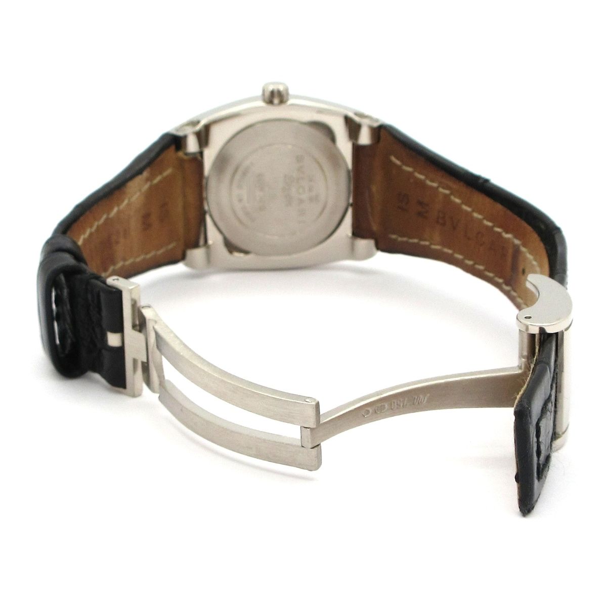Bvlgari Watch Ergon Sukhumvit 18k White Gold Leather Gray — view 7