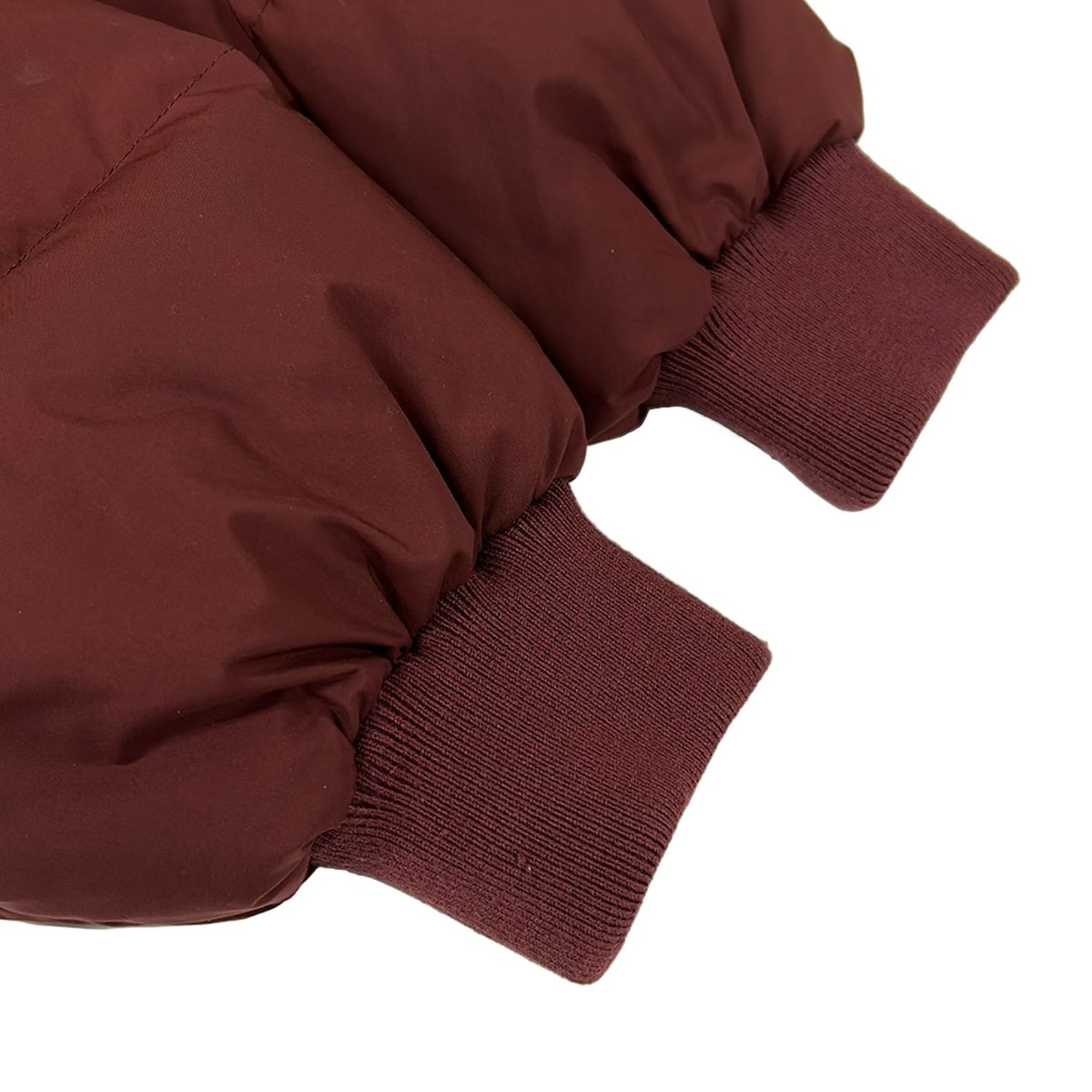 Hermes Down Jacket 38 M Bordeaux Long Sleeve Zip Up Series Button Winter — view 7
