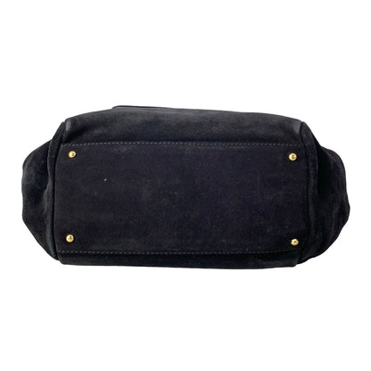 Chanel Shoulder Bag Black CC Logo Matt Togo Chain Flap — view 5