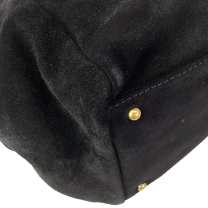 Chanel Shoulder Bag Black CC Logo Matt Togo Chain Flap — view 6