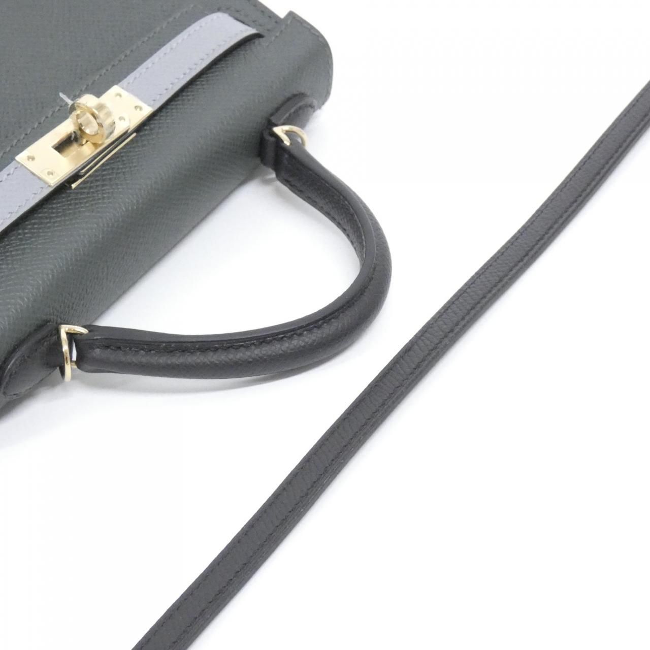 Hermes Mini Kelly 2 Tricolor Bag — view 4