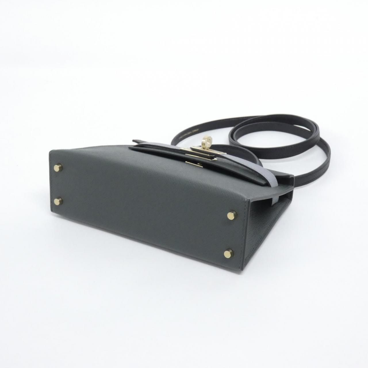 Hermes Mini Kelly 2 Tricolor Bag — view 3