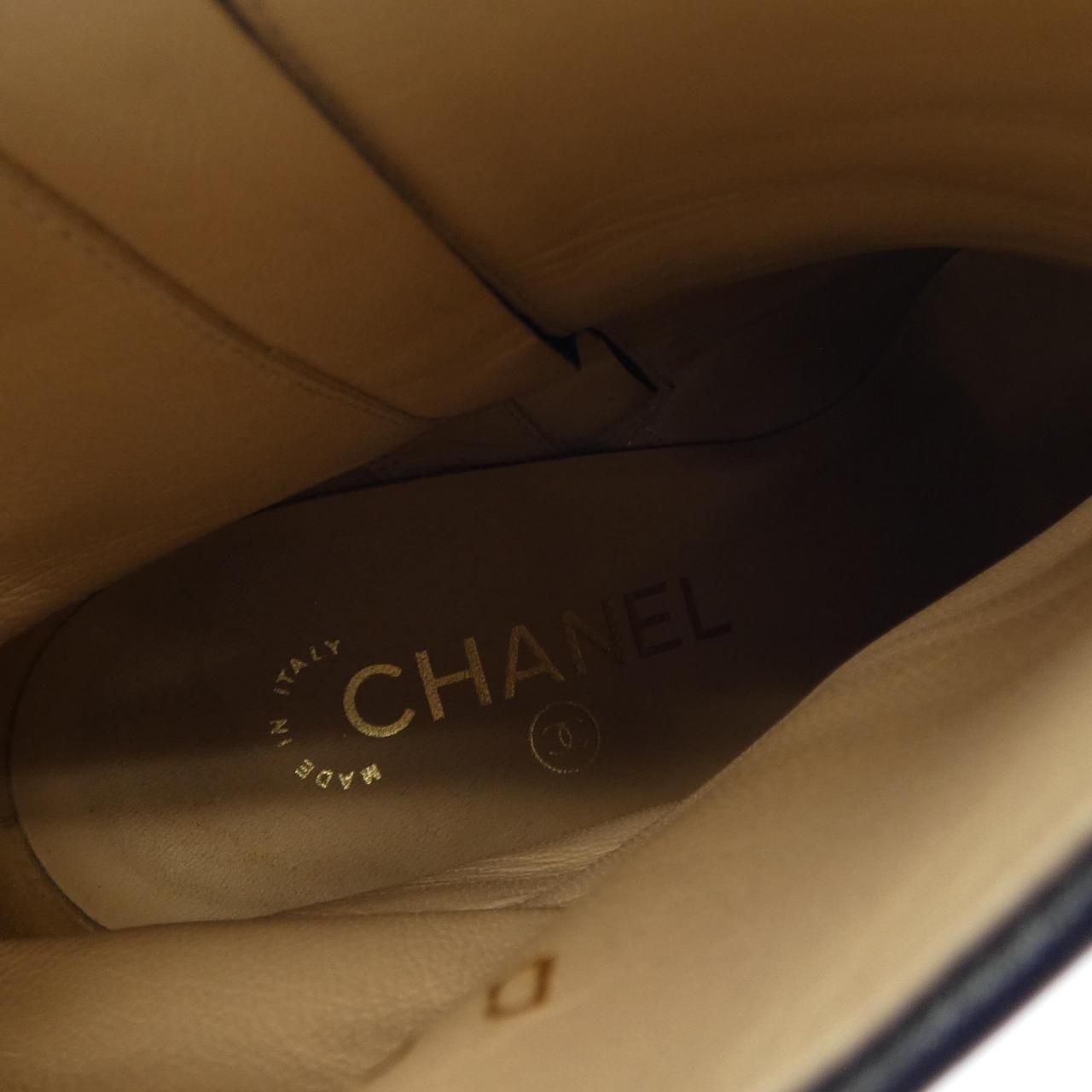 Chanel Short Boots Black — view 6