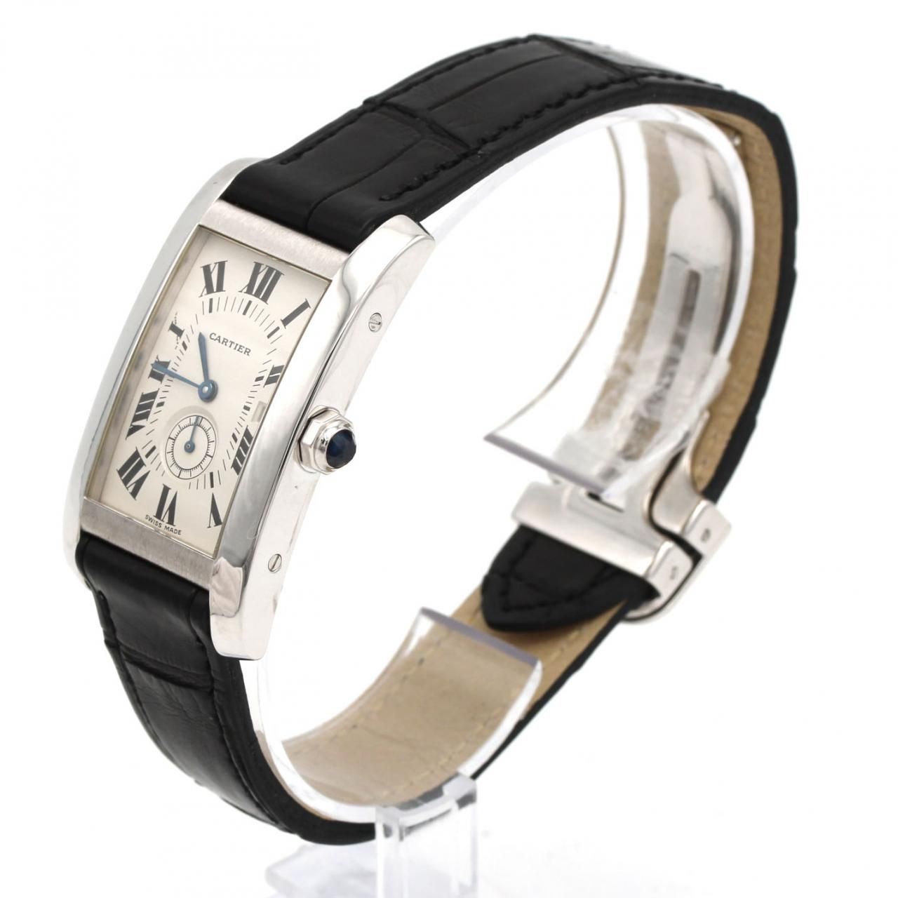 Cartier Tank American LM WG Quartz Watch — view 2