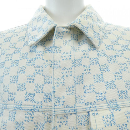 Louis Vuitton Landscape Sleeve Denim Shirt — view 5