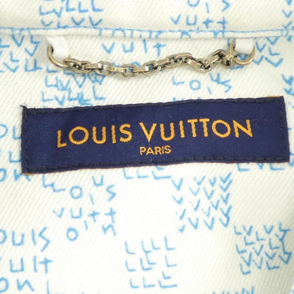 Louis Vuitton Landscape Sleeve Denim Shirt — view 4