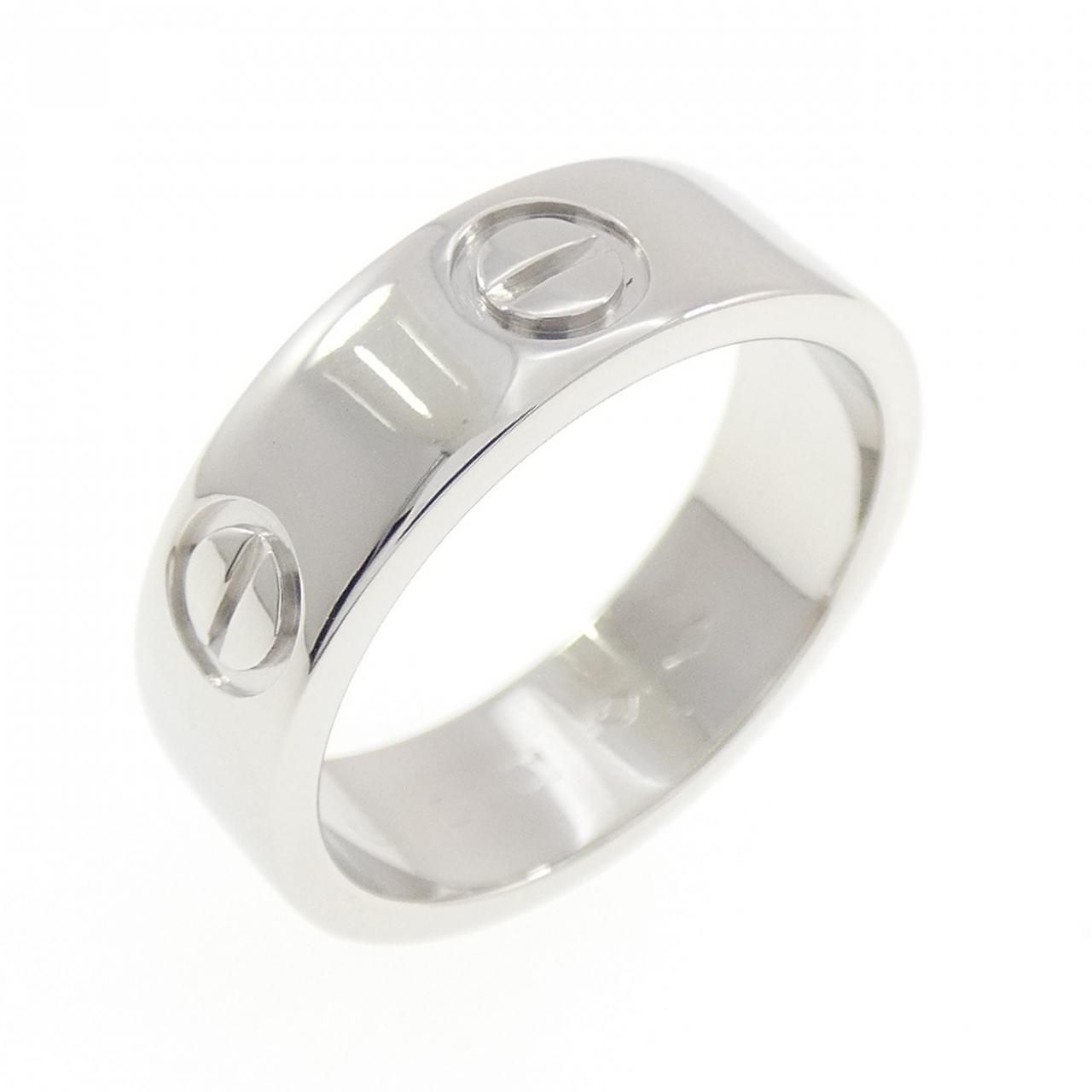 Cartier Love Ring Silver
