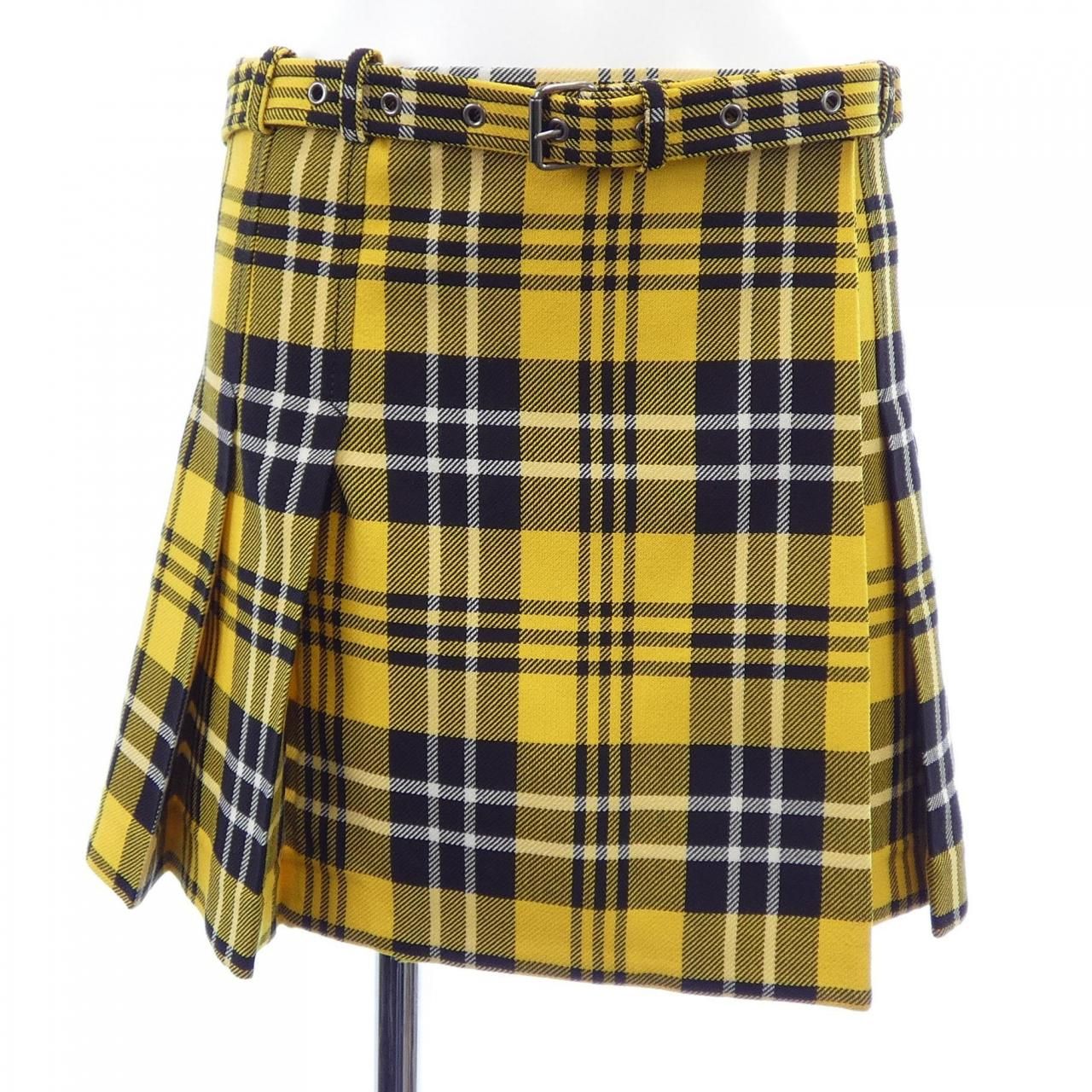 Dior Skirt Yellow