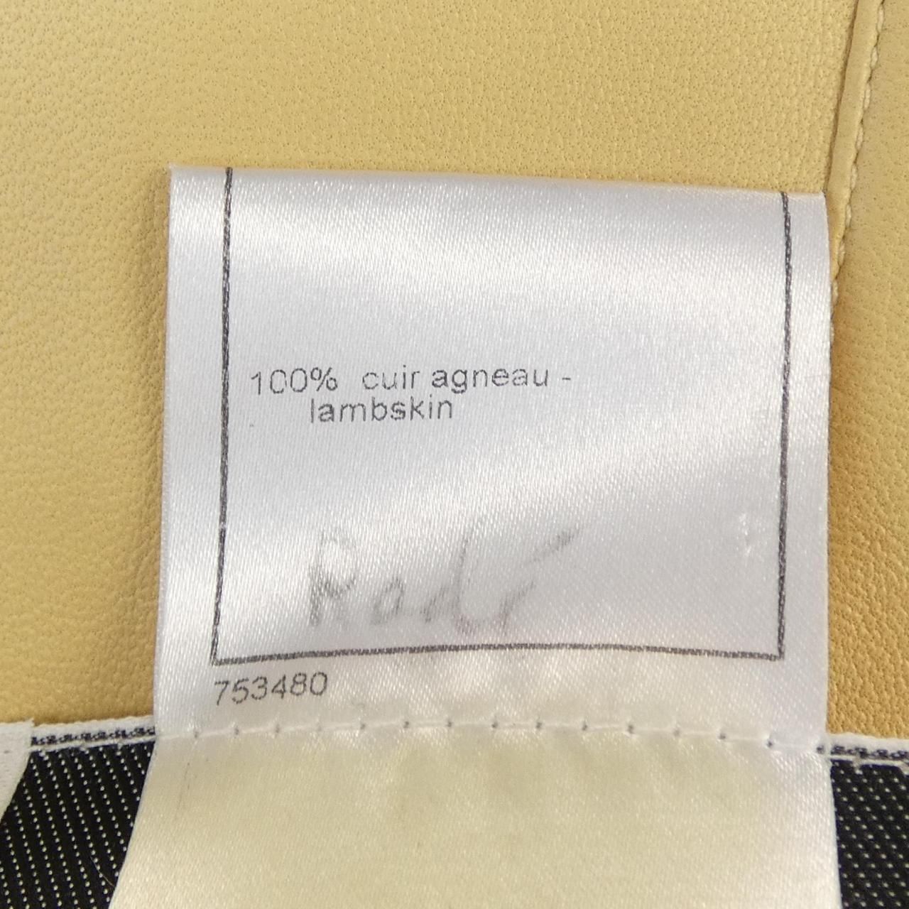 Chanel Vintage 06c Leather Coat — view 3