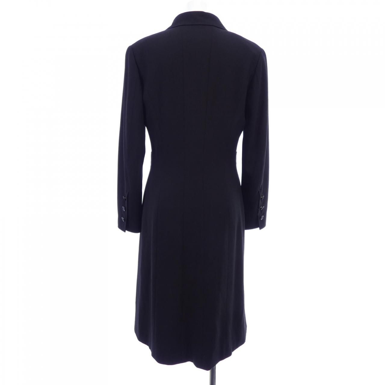 Chanel Vintage Coat Black — view 2