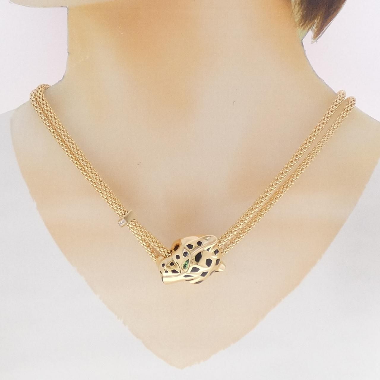 Cartier Panthere Necklace Gold — view 6