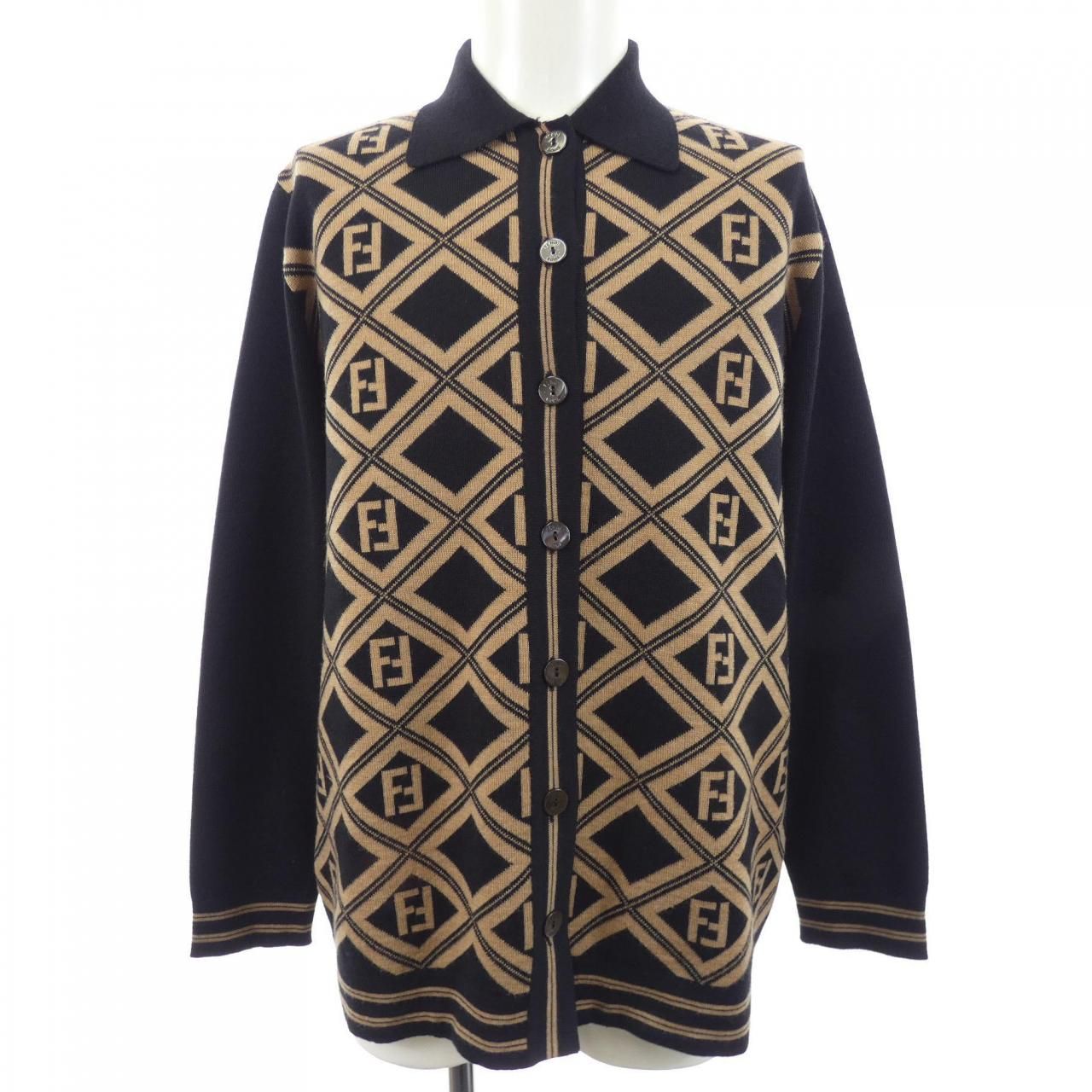 Fendi Vintage Cardigan Black