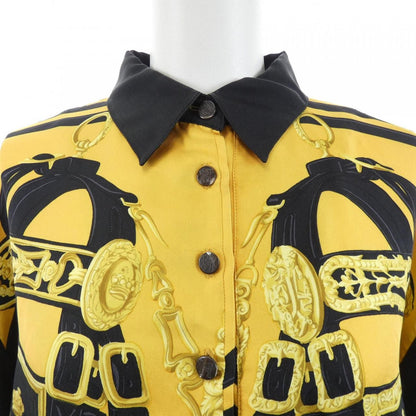 Hermes Vintage Brides de Gala Twill Lane Polo — view 6