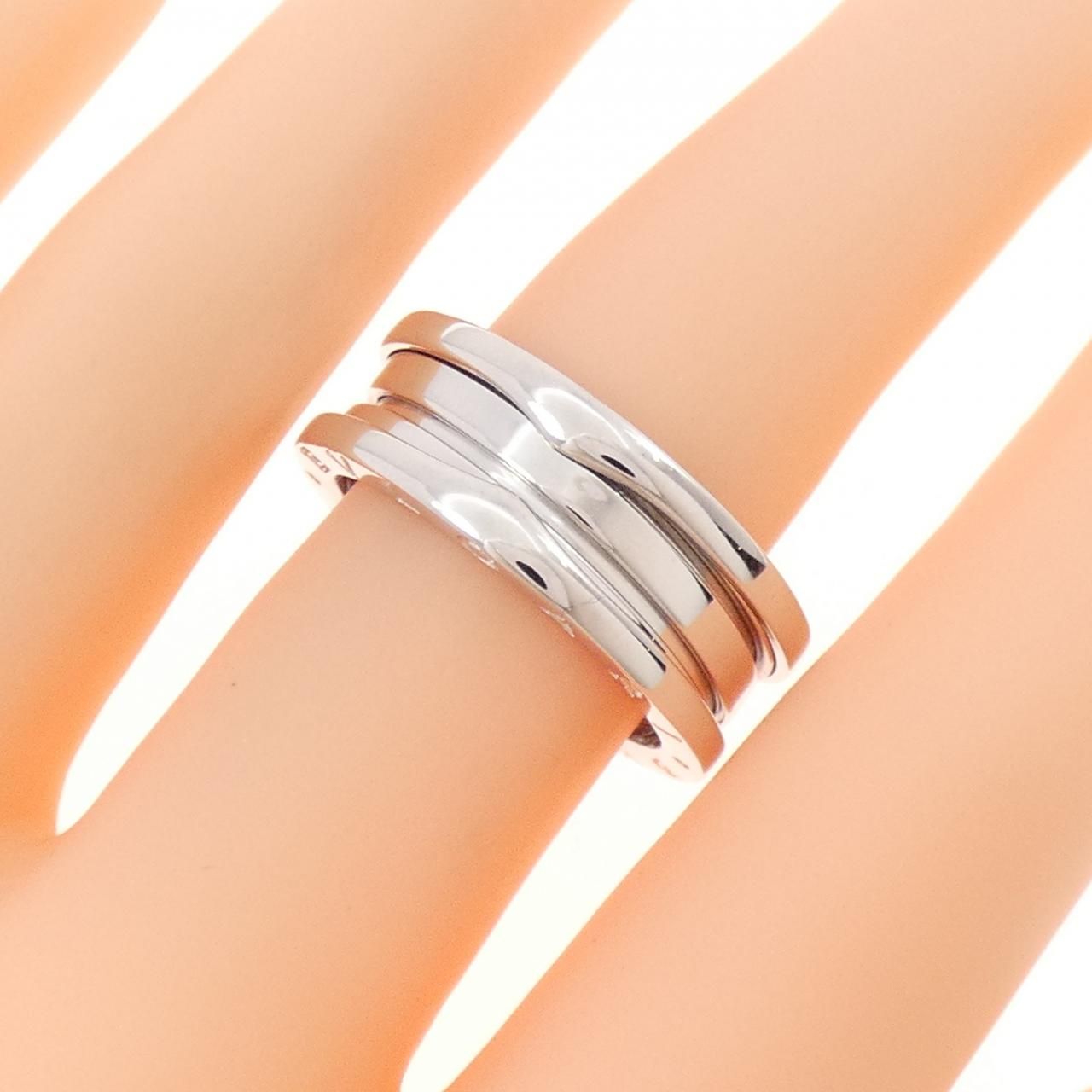 Bvlgari Band Ring White Gold — view 3