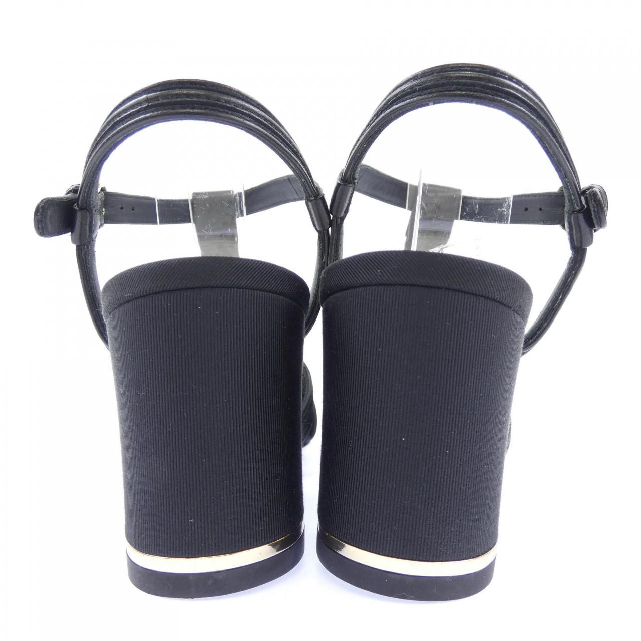 Chanel Open Shoes Sneakers Black — view 5
