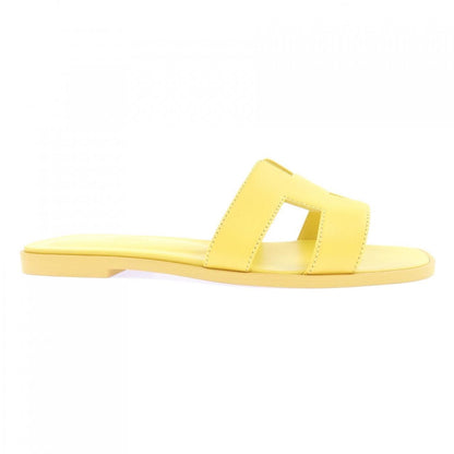 Hermes Oran Sandals Yellow