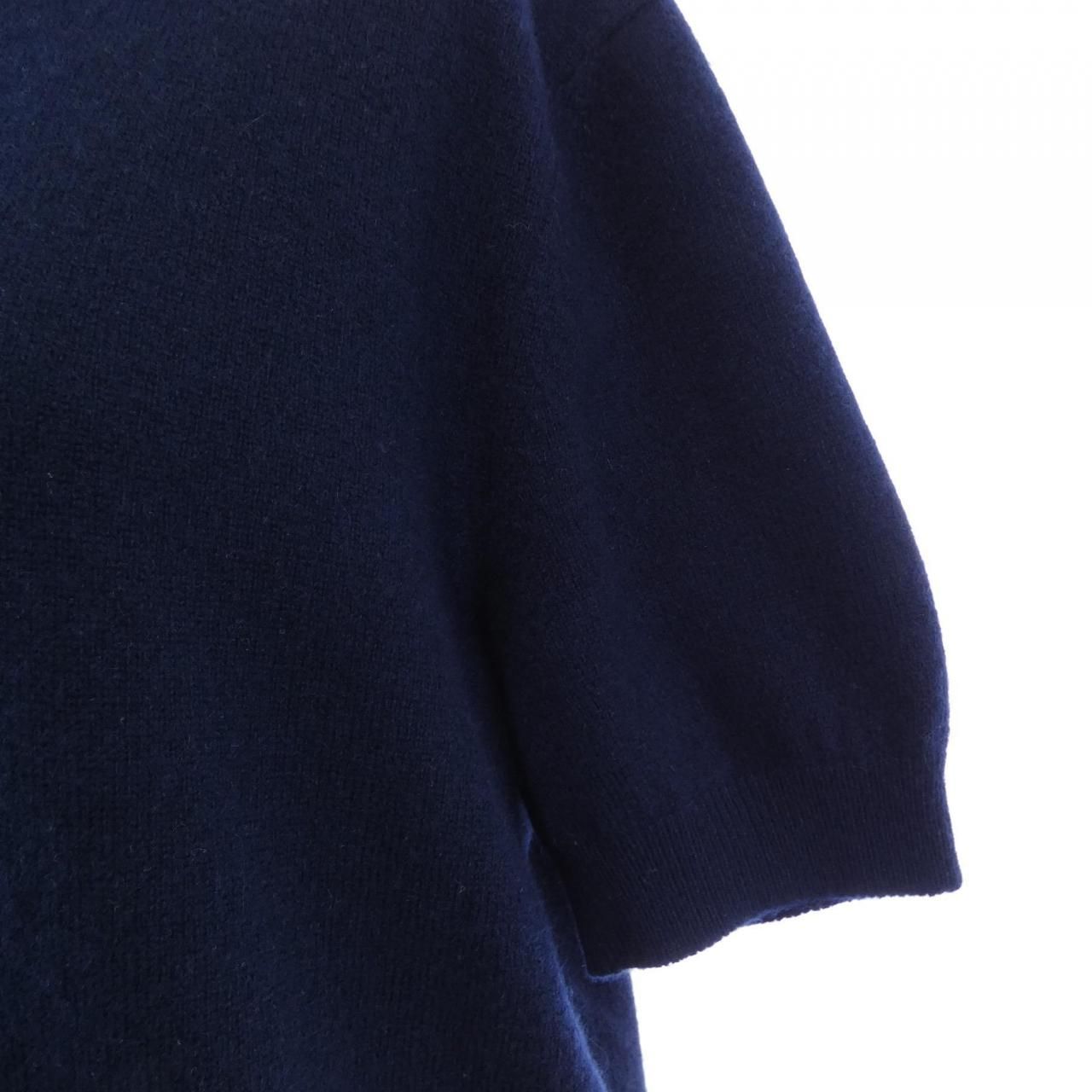 Chanel Knit Sweater Navy — view 7