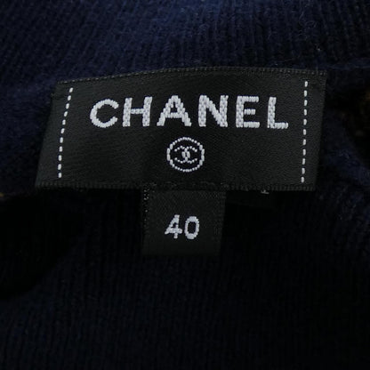 Chanel Knit Sweater Navy — view 5