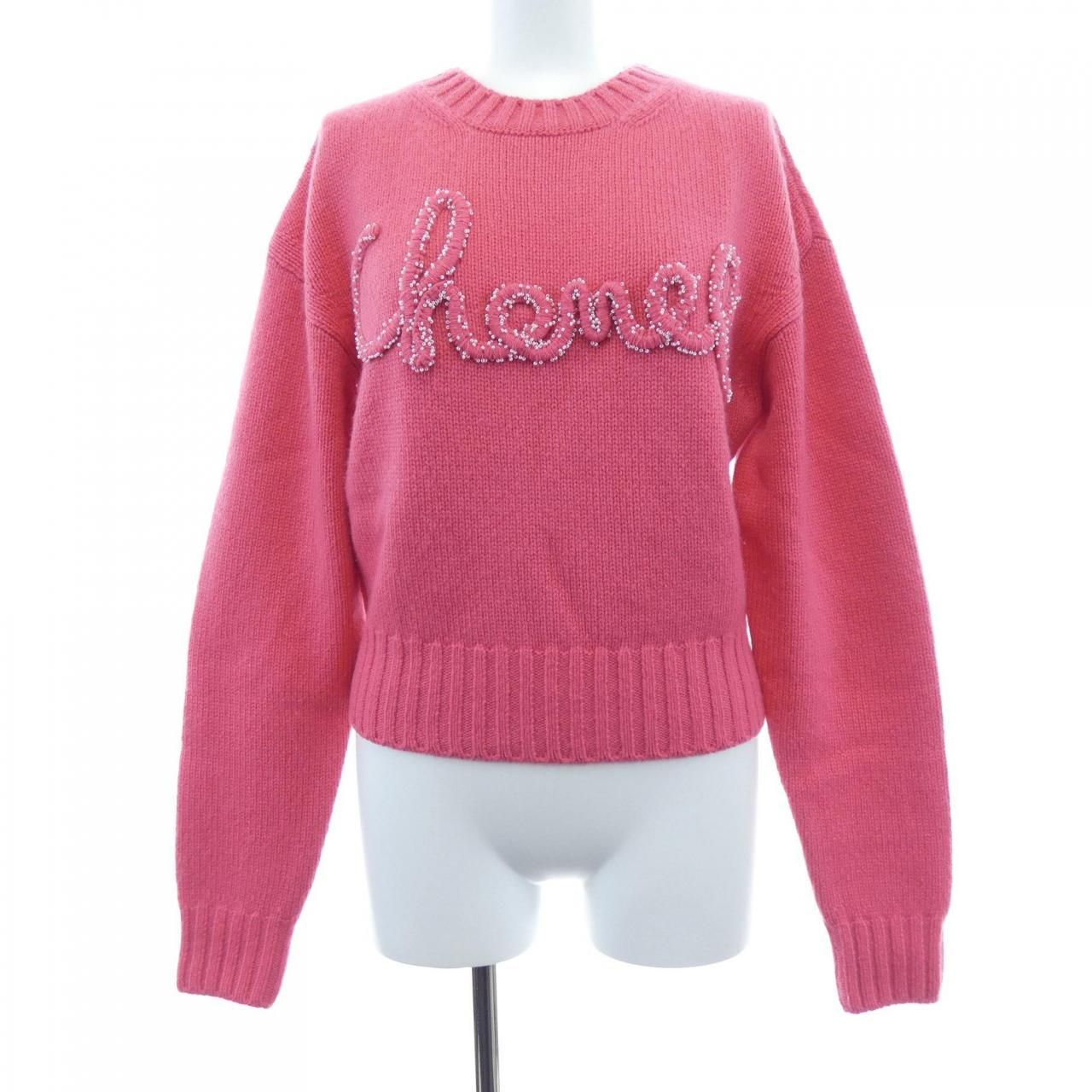 Chanel Knit Sweater Pink
