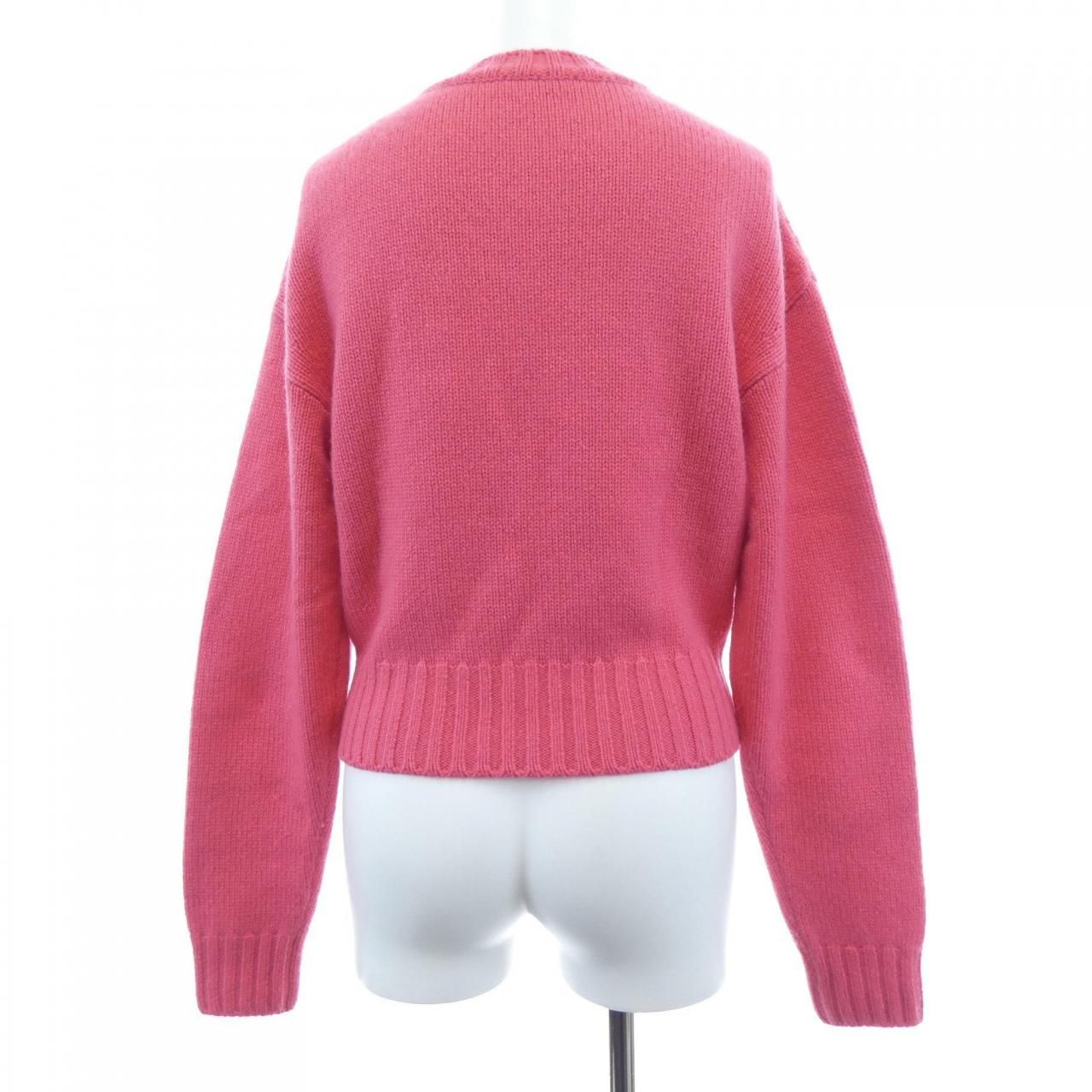 Chanel Knit Sweater Pink — view 2