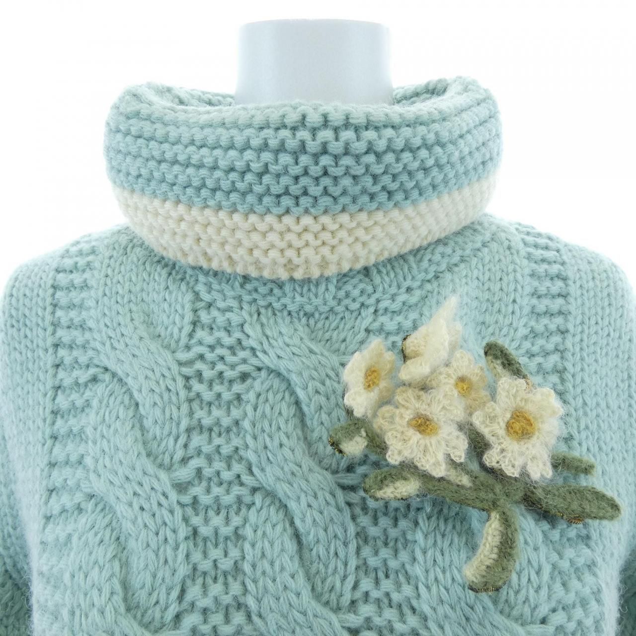 Gucci Knit Sweater Green — view 5