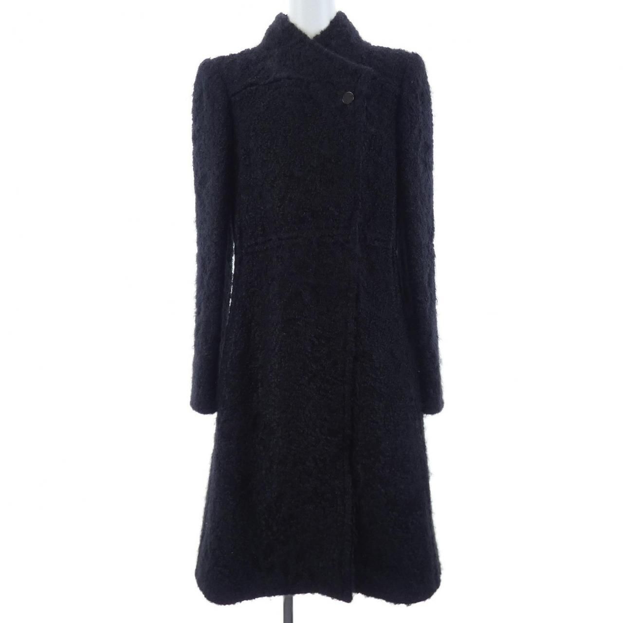 Fendi Bw7 Coat Black