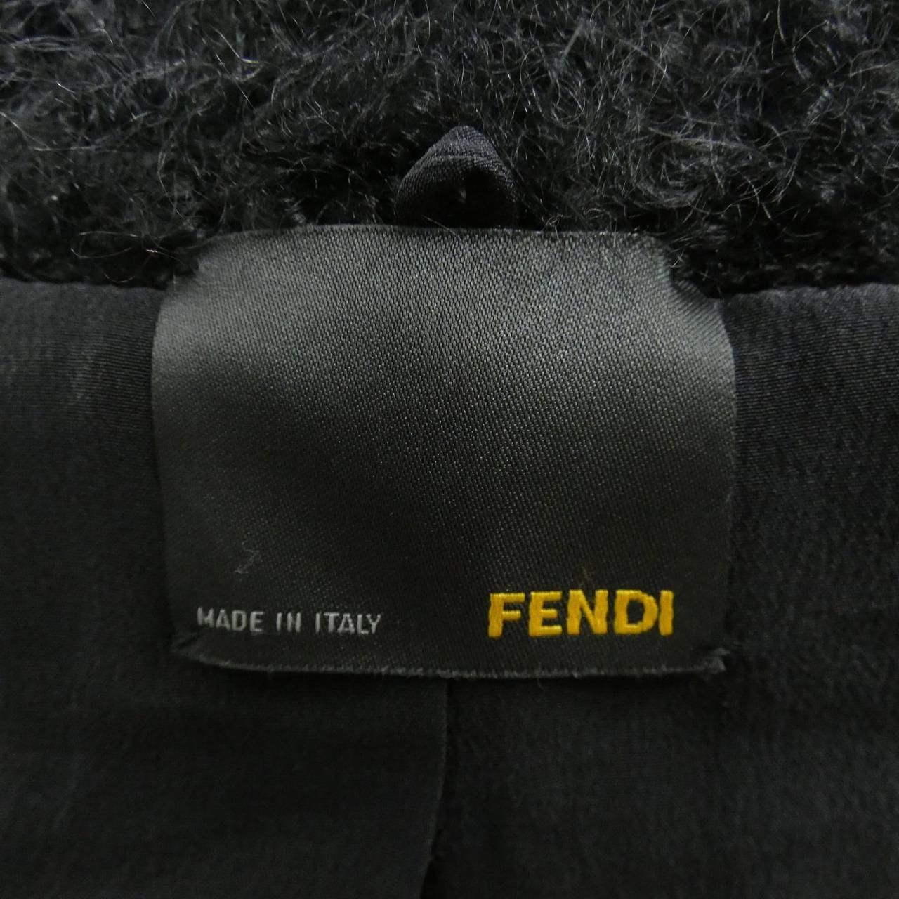 Fendi Bw7 Coat Black — view 4
