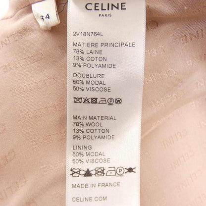 Celine Collarless Jacket Pink — view 3