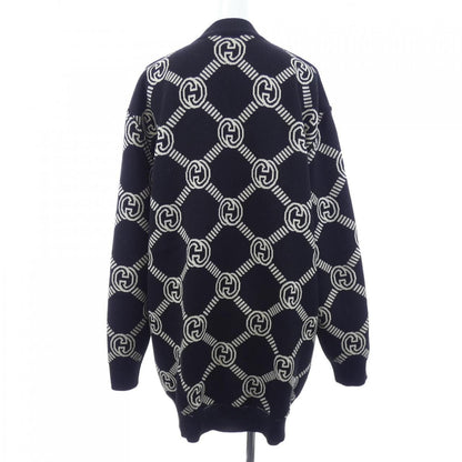Gucci Interlocking Cardigan Black — view 2