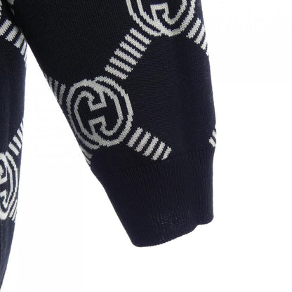 Gucci Interlocking Cardigan Black — view 6