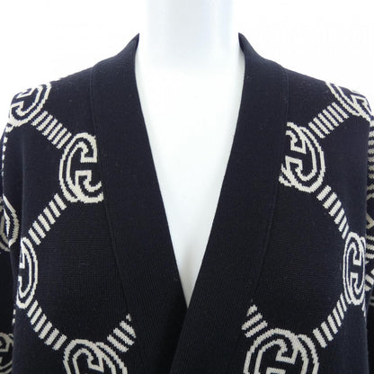 Gucci Interlocking Cardigan Black — view 5