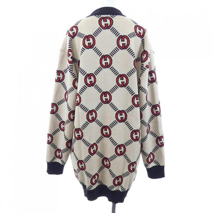 Gucci Interlocking Cardigan Black — view 8