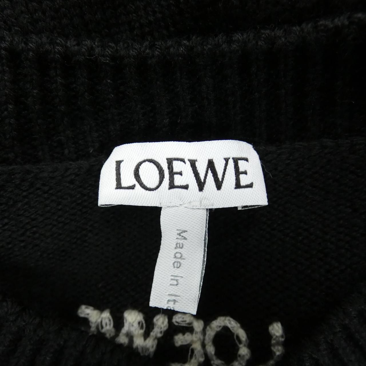 Loewe Knit Sweater Black — view 5