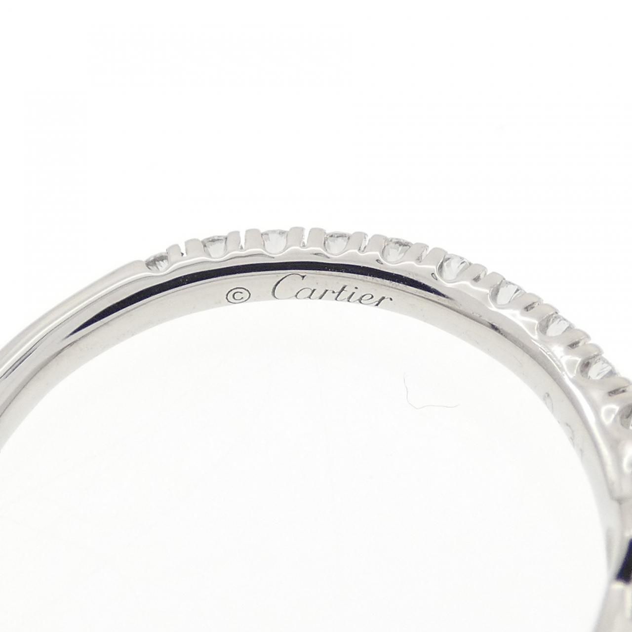 Cartier Solitaire Ring Silver — view 4