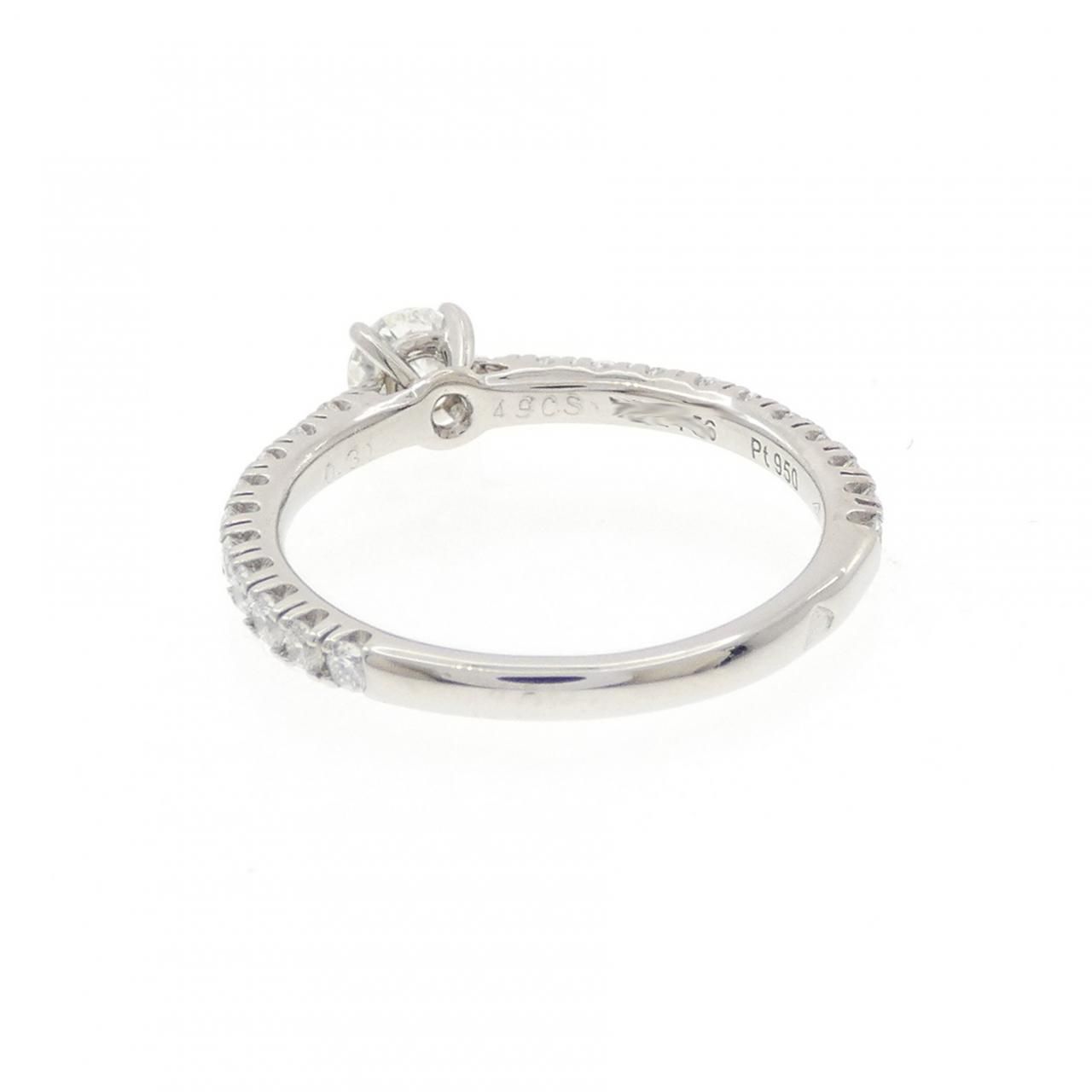 Cartier Solitaire Ring Silver — view 3
