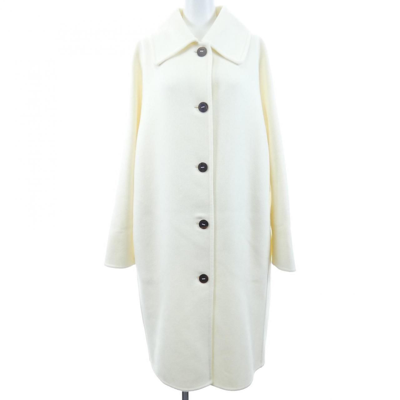 Loewe Anagram Coat White