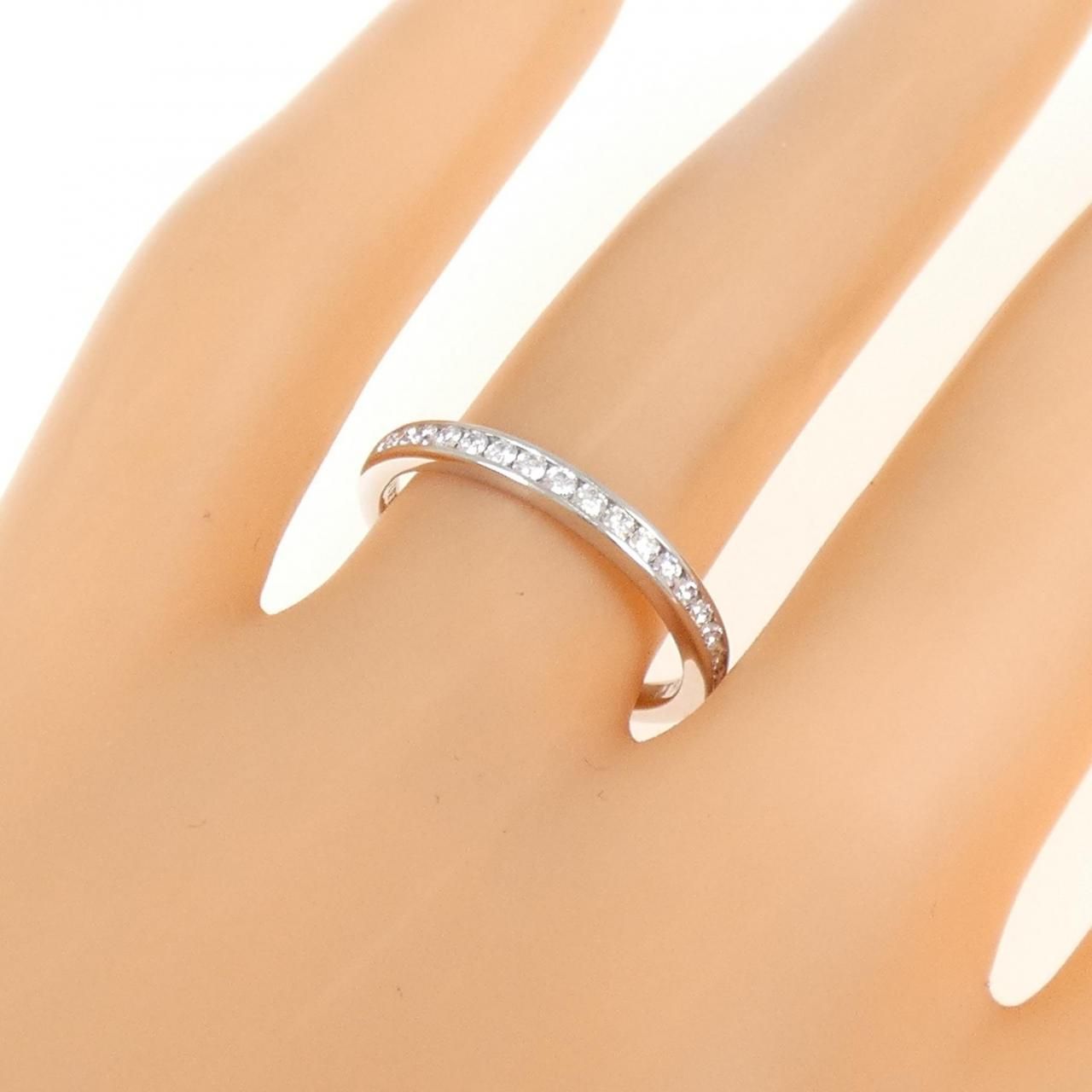 Tiffany & Co Half Circle Channel Setting Ring — view 5