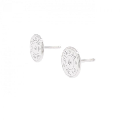 Hermes Gambard Earrings White Gold — view 2