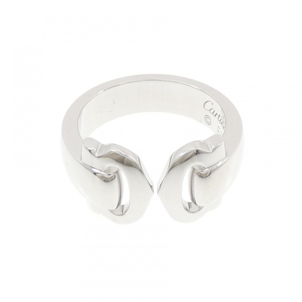 Cartier 2C Ring White Gold — view 2