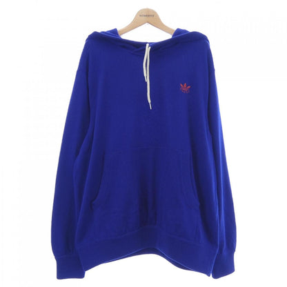 Gucci Adidas Hoodie Blue