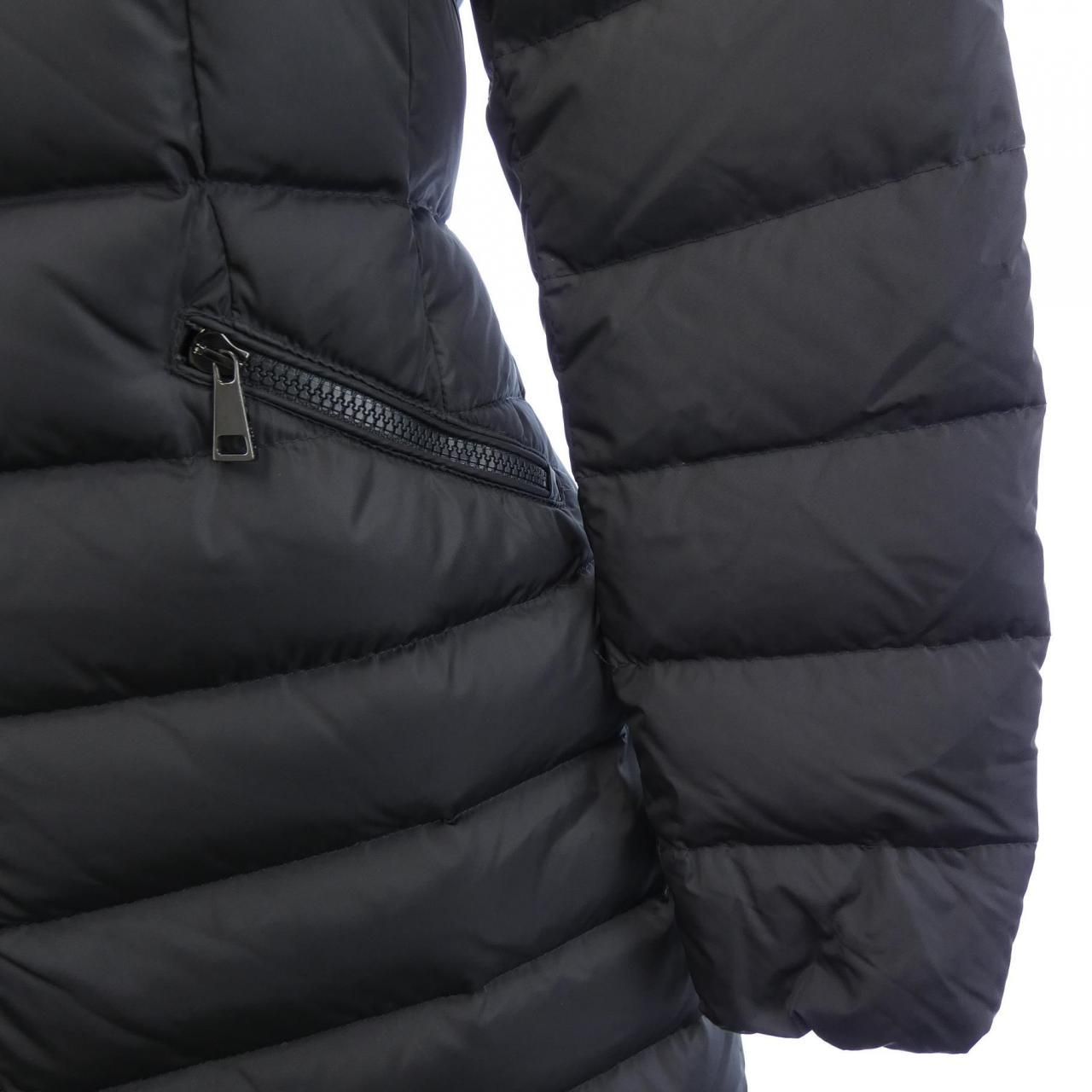 Moncler Flammette Down Jacket Coat — view 7
