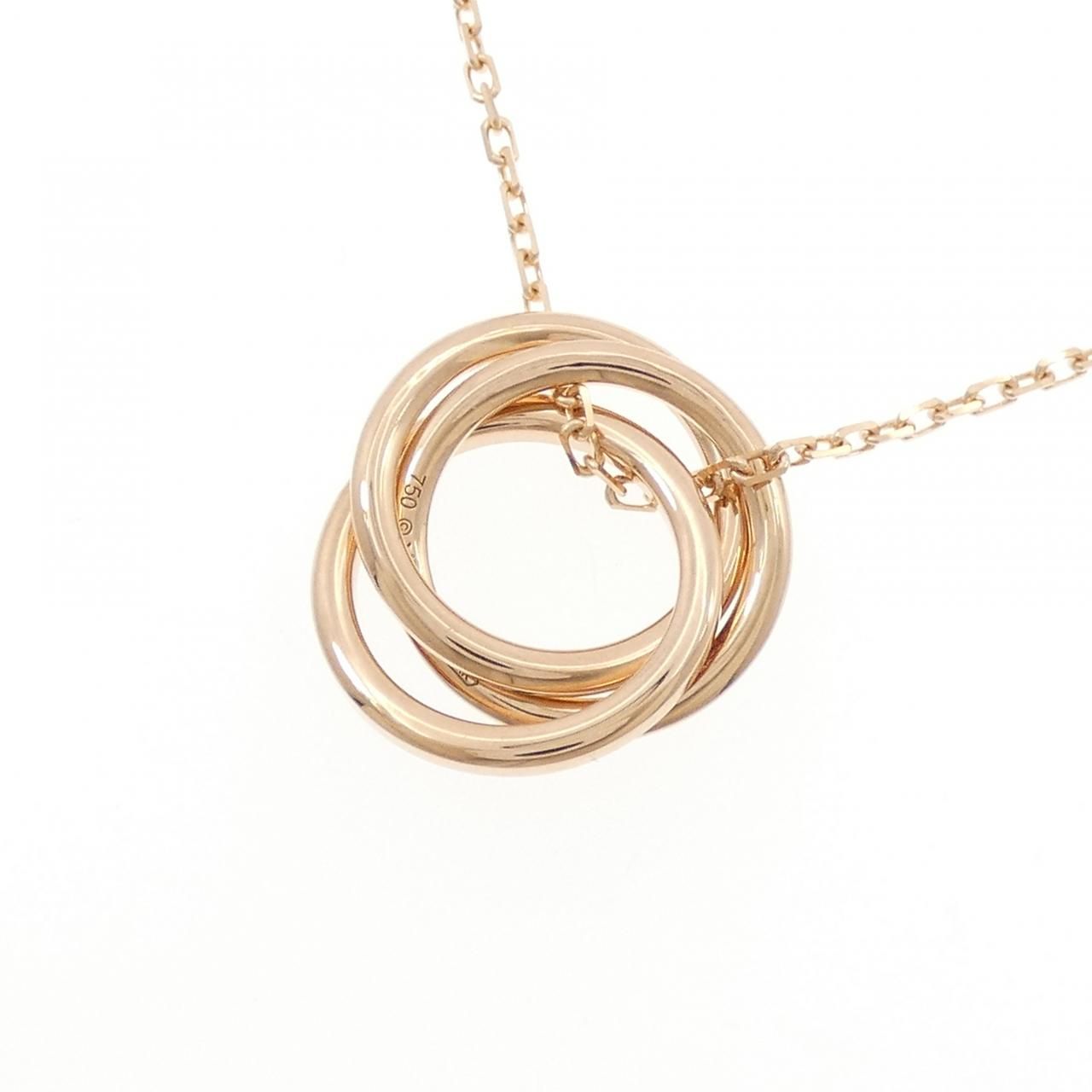 Cartier Trinity Necklace Gold — view 4