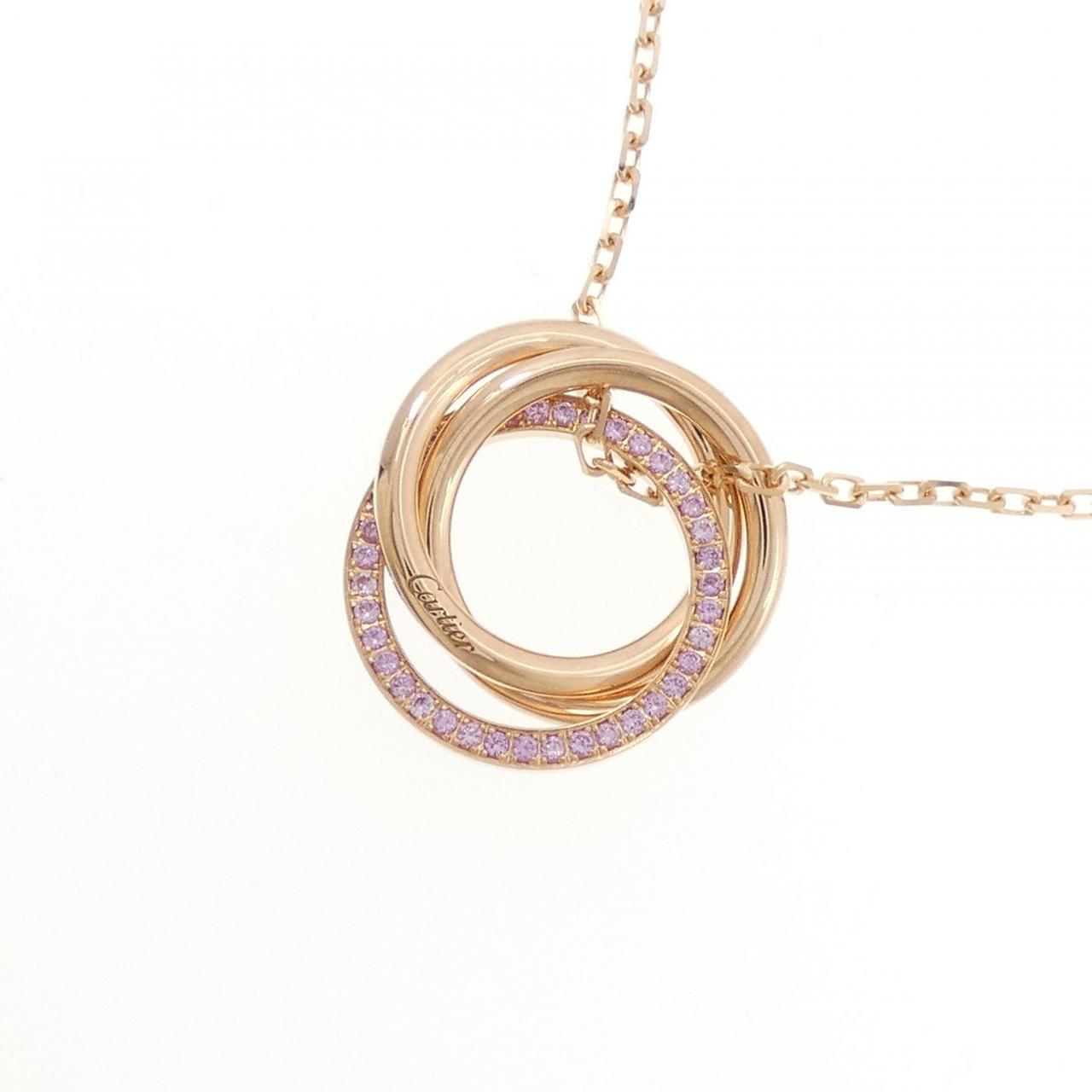 Cartier Trinity Necklace Gold — view 3