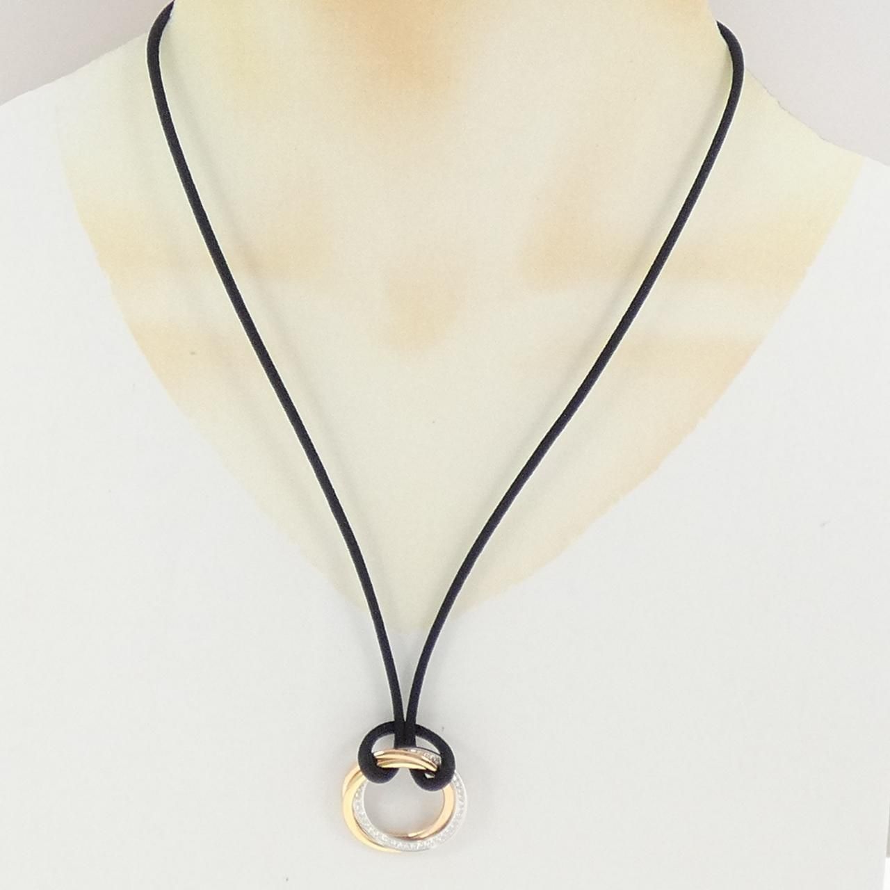 Cartier Trinity Necklace Gold — view 6