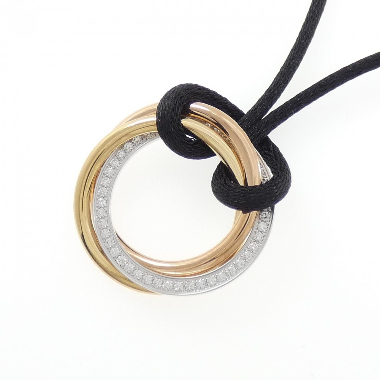 Cartier Trinity Necklace Gold — view 3